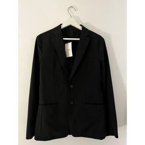 Brand New Size 36R Theory Tech Wool Blend Light Weight Travel Blazer